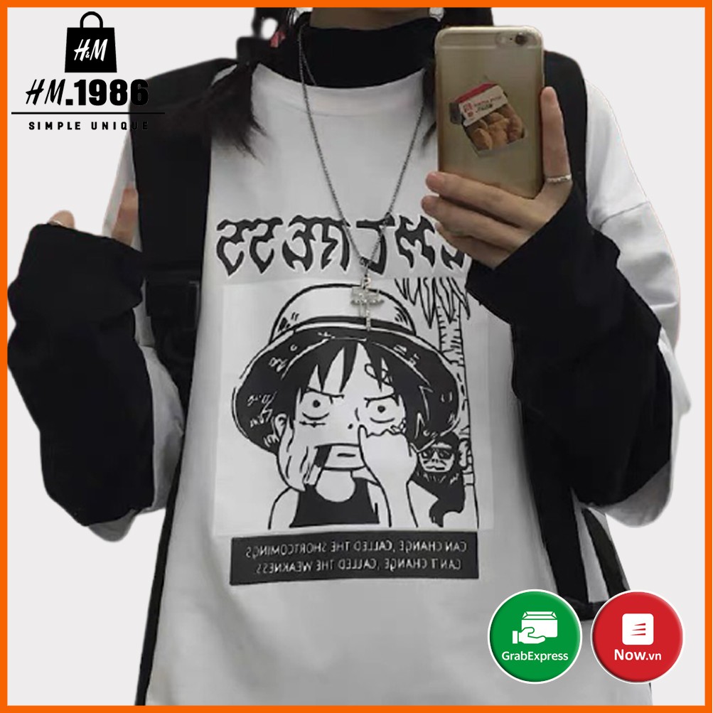 Áo thun tay lỡ form rộng unisex HM1986 3007