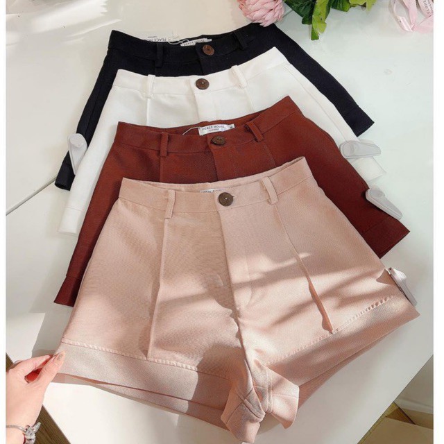 Quần short ngắn chỉ giữa , Peace House Clothing