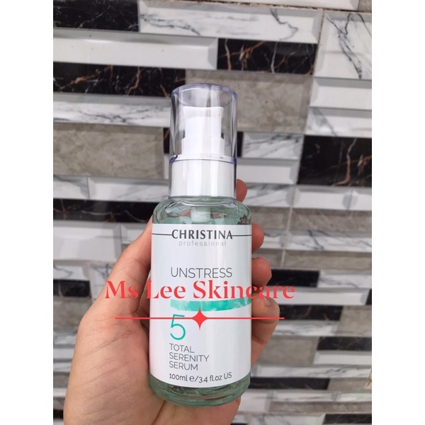 [Date 2024] Tinh chất phục hồi da Unstress Christina 100ml