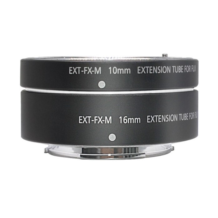 Bộ vòng chụp Macro Auto Focus Extension Tube 10mm 16mm Cho Sony Nex E mount/Fujifilm X mount