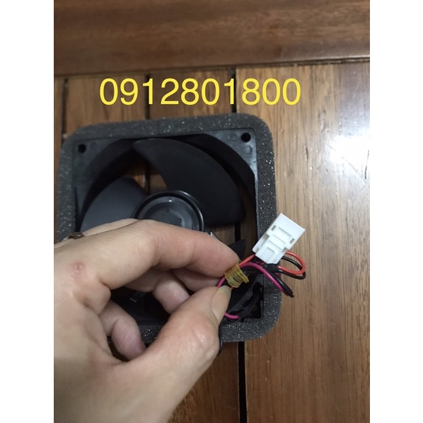 Quạt tủ lạnh Panasonic DC 12V 9*9cm 2 dây