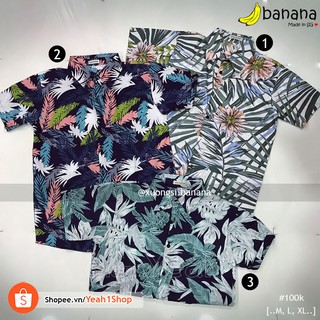 [Yeah1Shop]- Áo sơ mi lá mới (M, L, XL) - SMTC