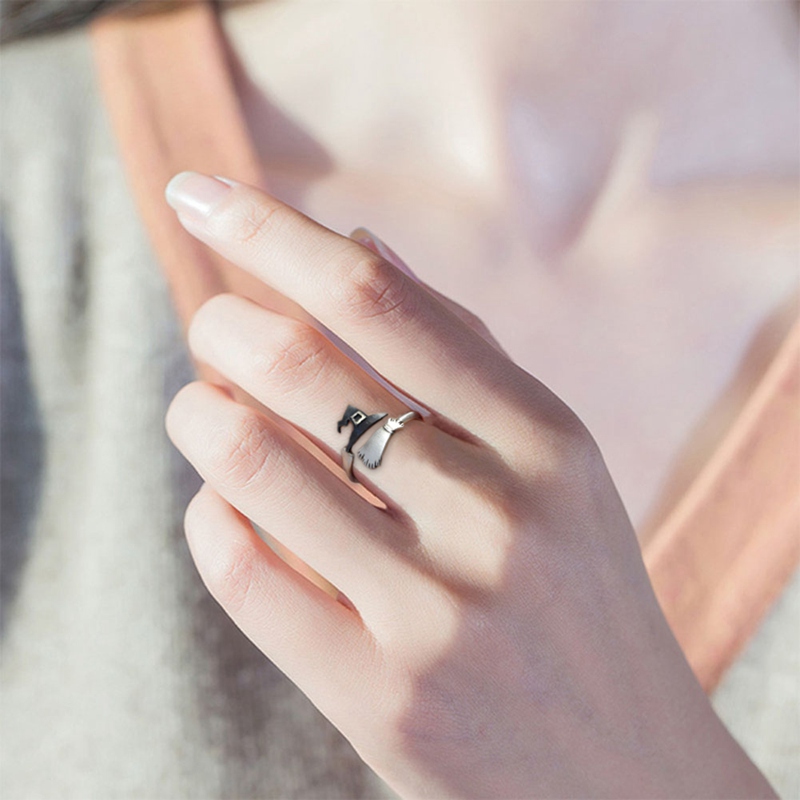 Tmdbyx Nhẫn Đeo Tay Kim Loại Tạo Hình Chủ Đề Halloween Cho Nữ