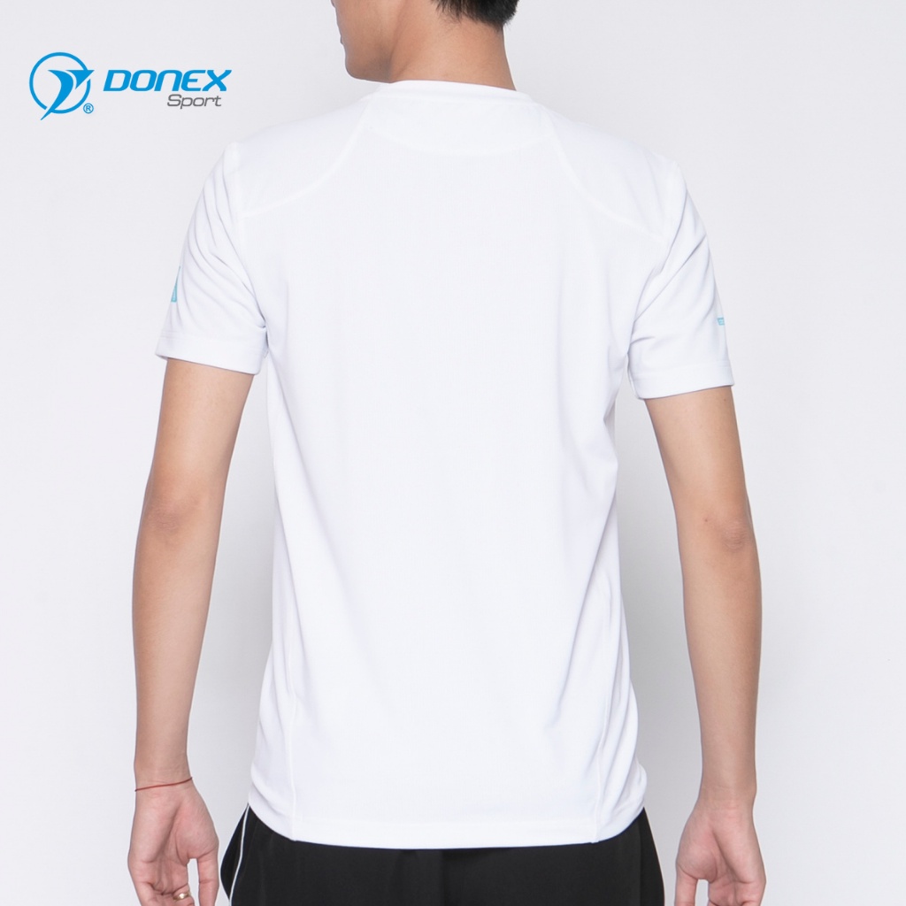 Áo Thể Thao Nam Không Cổ DONEXPRO Form Classic, Chất Liệu Thun Mè Thoáng Mát, Thoát Hơi Nhanh MC-9008