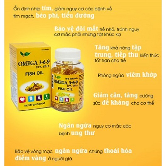 1 HỘP DẦU CÁ OMEGA 369 của Mỹ - NATURE GIFT (Bảo vệ đôi mắt, hỗ trợ tuần hoàn)(100V/ HỘP)