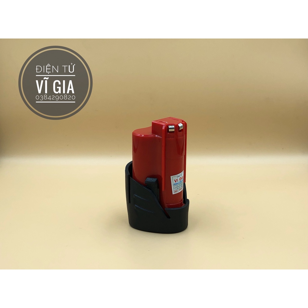 Pin Milwaukee M12 10.8V Li-ion  cho máy zin bảo hành 6 tháng