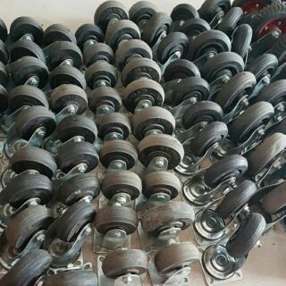 bánh cao su gang 100, 12,5:150 quay và tĩnh