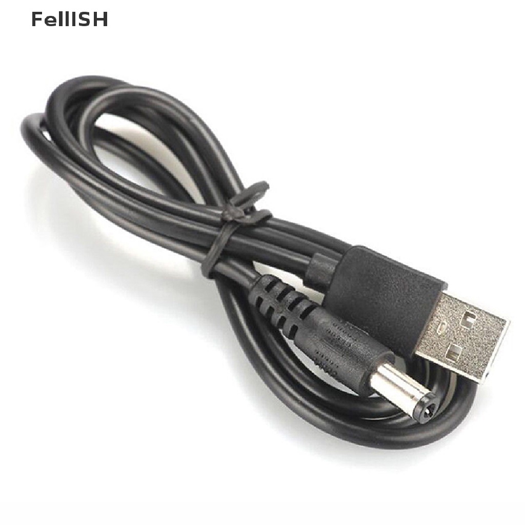 Cáp usb 2.5 3.5 4.0 5.5mm 5v dc màu đen 439br