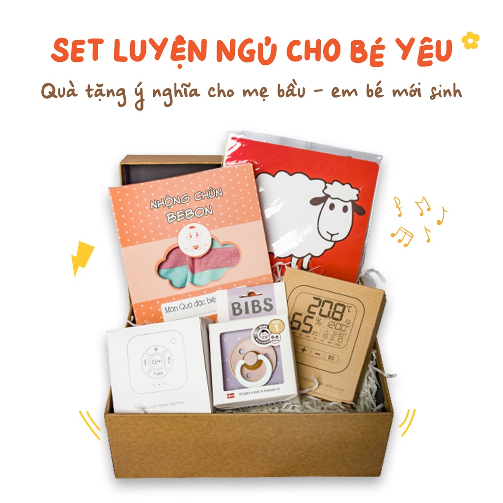 Set Luyện Ngủ cho Bé Yêu - Quà tặng đầy ý nghĩa cho mẹ bầu, em bé mới sinh