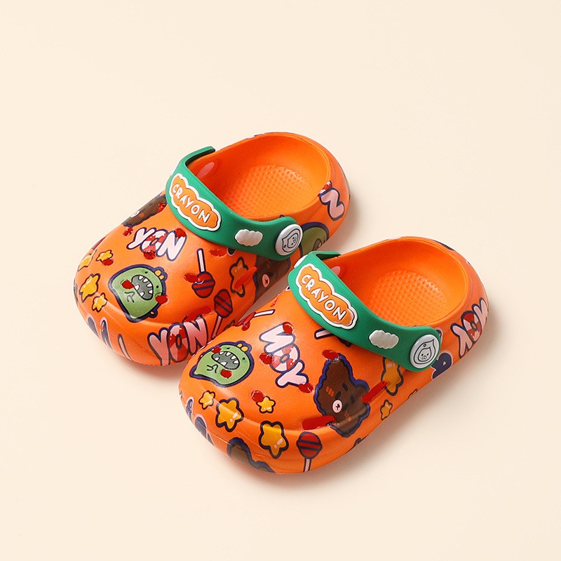 Dép cho bé Cartoon Slippers siêu nhẹ chống trơn trượt chính hãng model 2021 A26