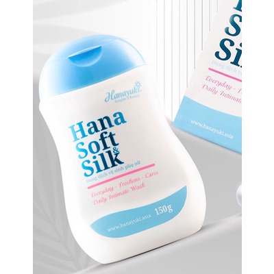 Dung Dịch Vệ Sinh Phụ Nữ Hana Soft Silk Khử Mùi Dịu Nhẹ (chính Hãng)