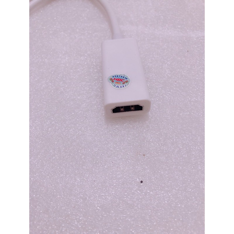 XẢ KHO , VỎ HƠI XẤU  jACK đầu Cáp chuyển mini displayport sang hdmi VGA DVI  cáp 1,8m chất lượng tín hiệu tốt giá rẻ