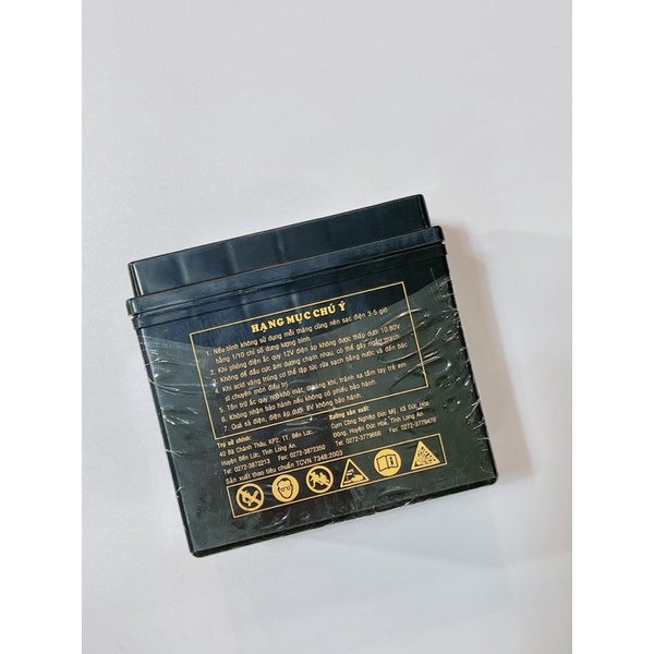 Bình ắc quy GLOBE WTZ6V-E 12V6Ah, bình điện xe máy sử dụng xe tay ga đời mới