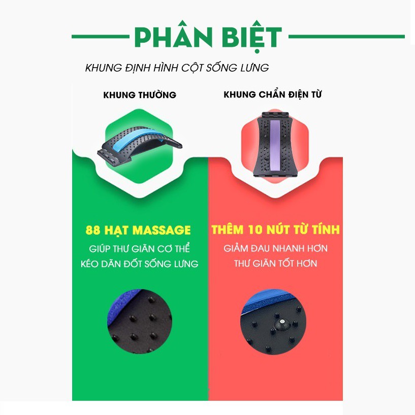 Khung định hình cột sống Doctor Spine, khung nắn chỉnh cột sống toàn thân