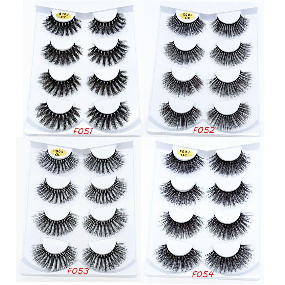 Mih Lông Mi Giả 3D Trang Điểm Không Cần Xù Lông Chồn Nhân Tạo