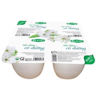 SỈ 1 THÙNG 48 HỘP SỮA CHUA TRẮNG ELOVI