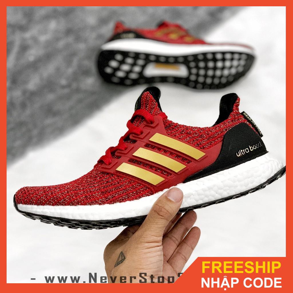 Giày ADIDAS ULTRA BOOST 4.0 'GAME OF THRONE' đỏ vàng bản chi tiết, boost real chuẩn nhất, giá rẻ