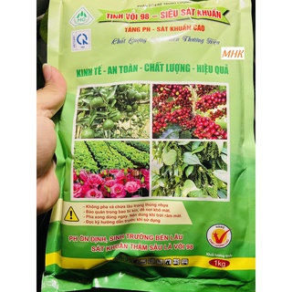 Tinh Vôi 98 - Xử lý cải tạo đất trồng và sát khuẩn ! Gói 1kg
