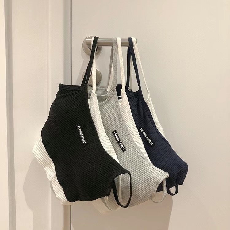 Áo Hai Dây Thiết Kế Hở Vai Quyến Rũ Cho Nữ 3.8