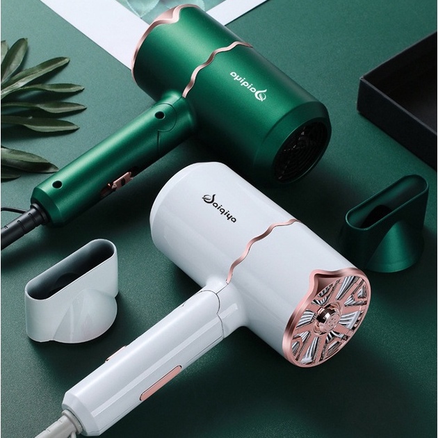 Máy sấy tóc công suất lớn 2 chiều nóng lạnh chuẩn salon gập lại tiện dùng màu JA ST200