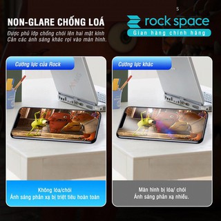 Miếng dán ppf iphone 12 Pro Max cao cấp rock space hydrogel dán màn hình/ mặt lưng điện thoại ip trong suốt, bảo vệ mắt
