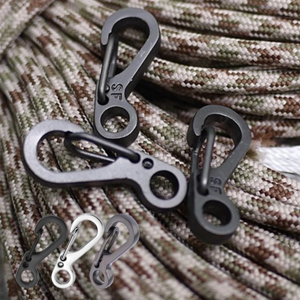 Móc khóa dụng cụ sinh tồn mini bằng hợp kim nhôm tiện dụng