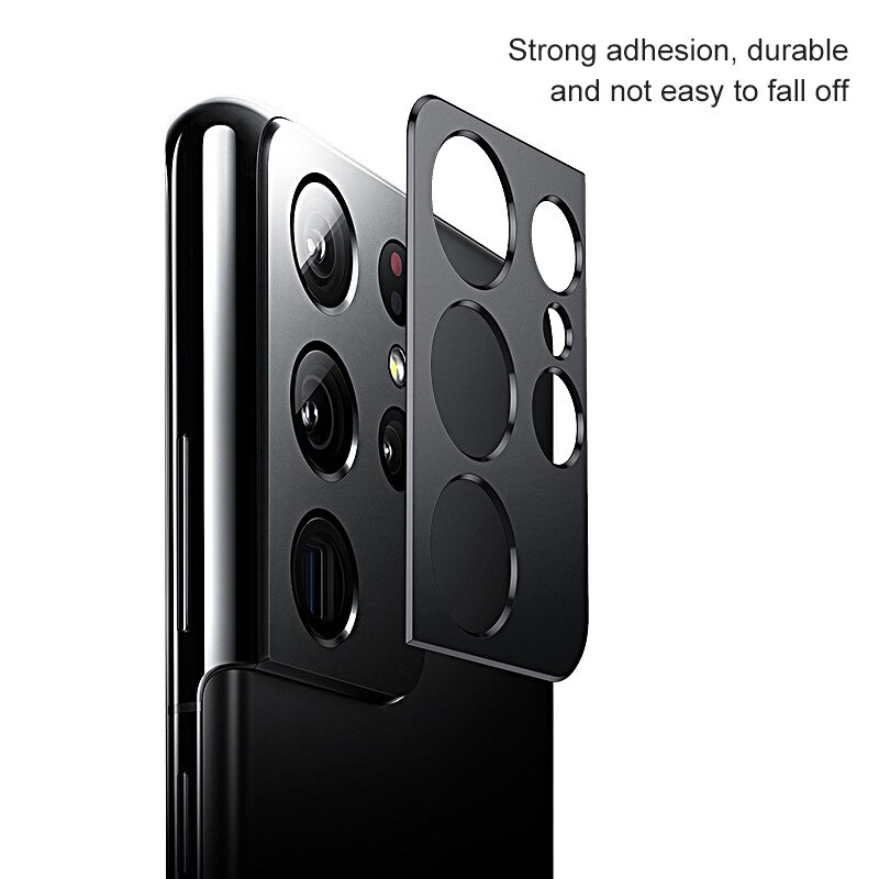 Viền Kim Loại Bảo Vệ Ống Kính Camera Sau Cho Samsung Galaxy S21 Plus S21 Ultra