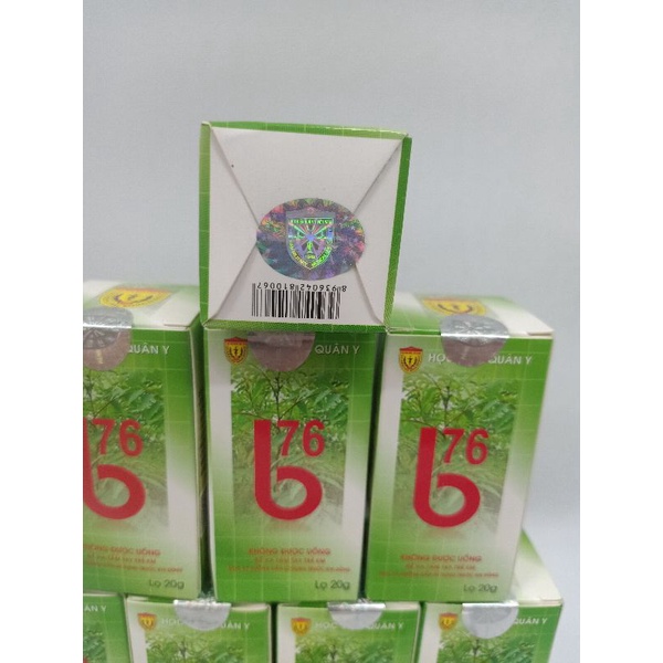 B76 Học Viện Quân Y làm sạch da,giúp kháng khuẩn,làm dịu,kích thích tái tạo TB da mới do bỏng,chốc,phỏng dạ,nước ăn chân