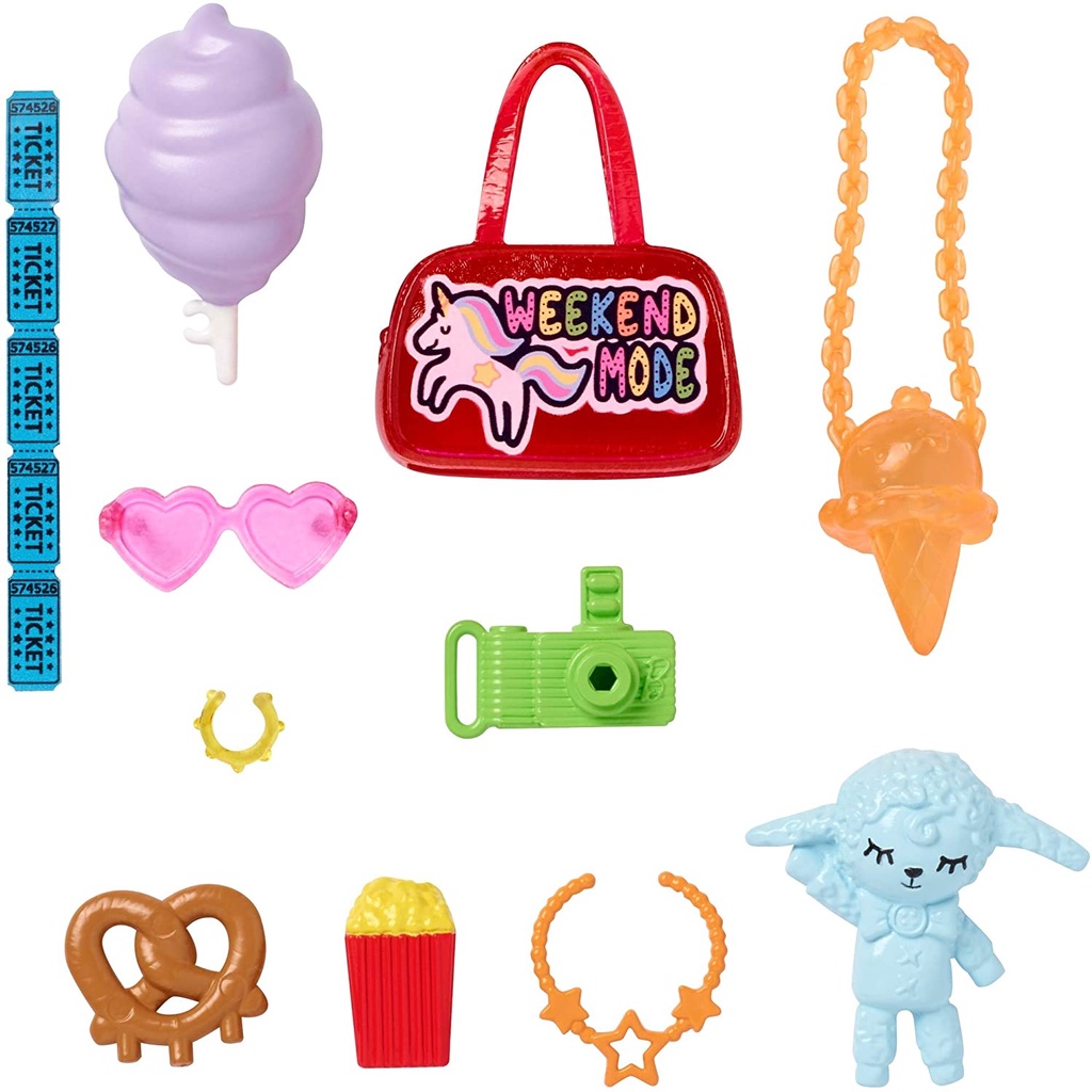 Bộ Phụ Kiện Thời Trang Búp Bê Barbie Fashion Storytelling Accessories