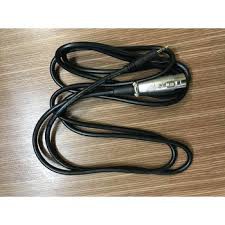 Dây micro đầu canon XLR ra 3.5 mm dài 3 mét