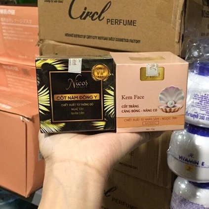 Combo kem Cốt Nám và kem dưỡng  Đông Y Nicos