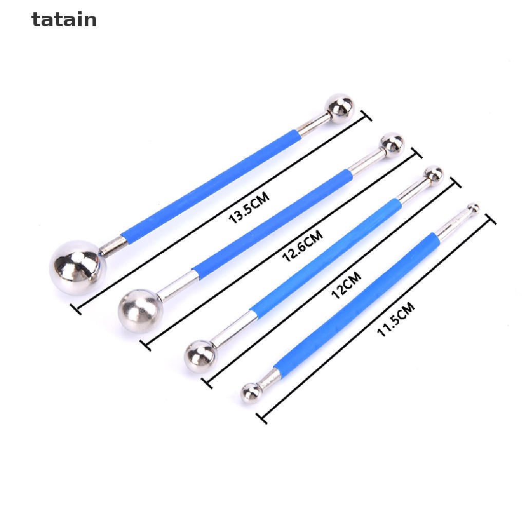 [TAT] 4pcs/set Quilling Paper Ball Impression Pen Specialty Tool DIY Handmade Tool CVX
