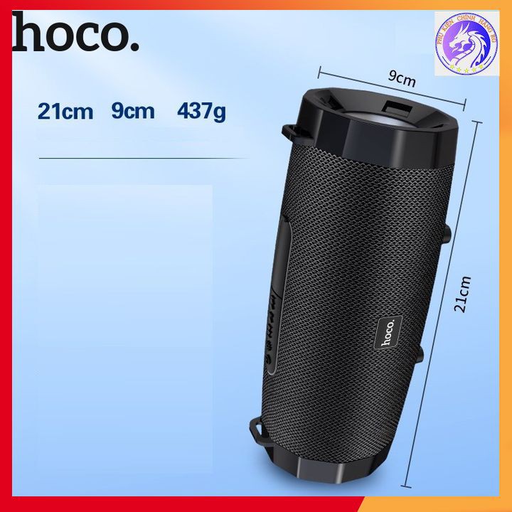 Loa Bluetooth Đa Năng Hoco HK9 BLT5.0, Có Đèn Pin, Công Suất 10W, Có Khe Cắm Thẻ MicroSD - Hàng Chính Hãng, BH 12 Tháng