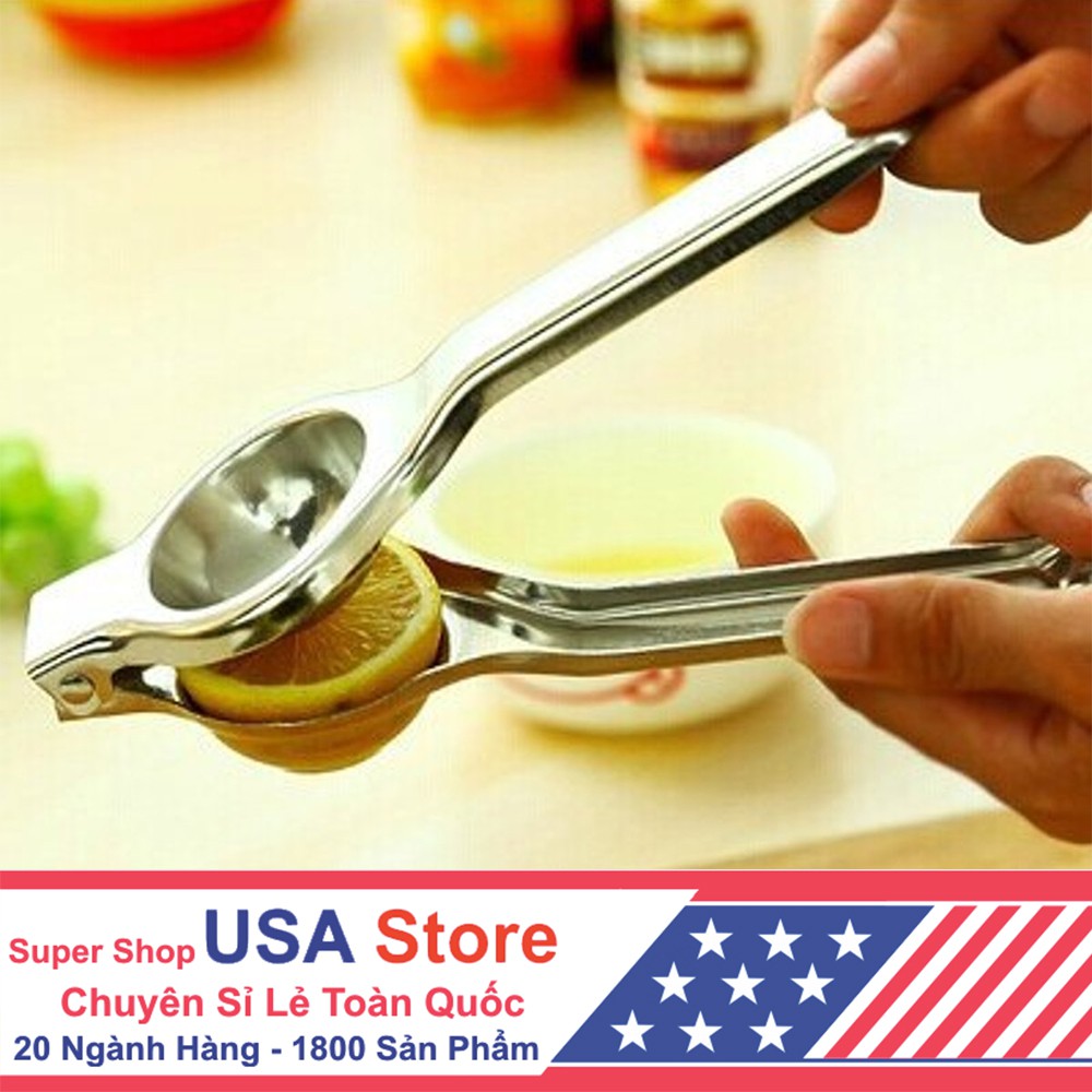 Cây Dụng Cụ Ép Vắt Chanh, Lấy Nước Chanh Inox Cao Cấp, Dày Dặn, Siêu Tốc
