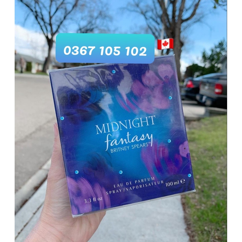 Nước hoa Midnight Fantasy EDP 100ML Britney Spears , Canada