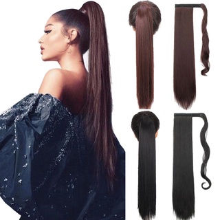 Tóc giả WIGSIN giúp làm dày tóc kiểu cột đuôi ngựa dài 24 inch
