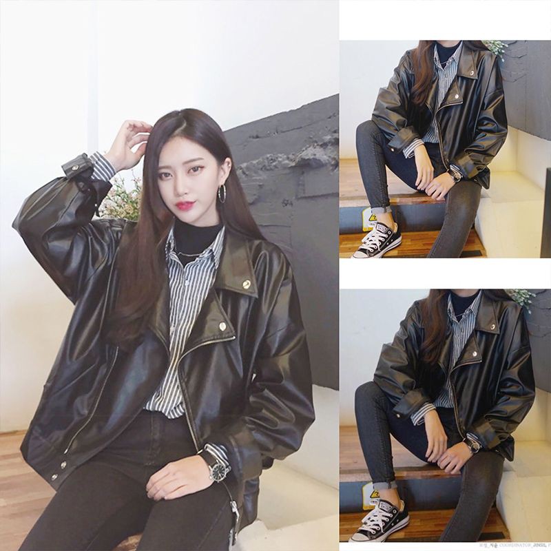 (order) áo khoác da ulzzang wild hàng QC cực chất