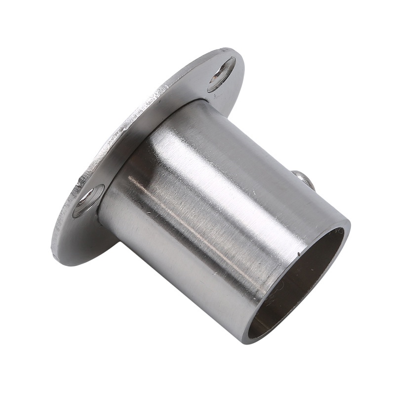 1 Chiếc Ghế Ngồi Ống Tròn Bằng Thép Không Gỉ Dày