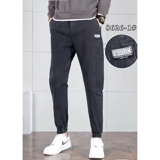 Quần jean nam quần jogger nam màu xám cao cấp co dãn 4 chiều mẫu mới nhất 2022