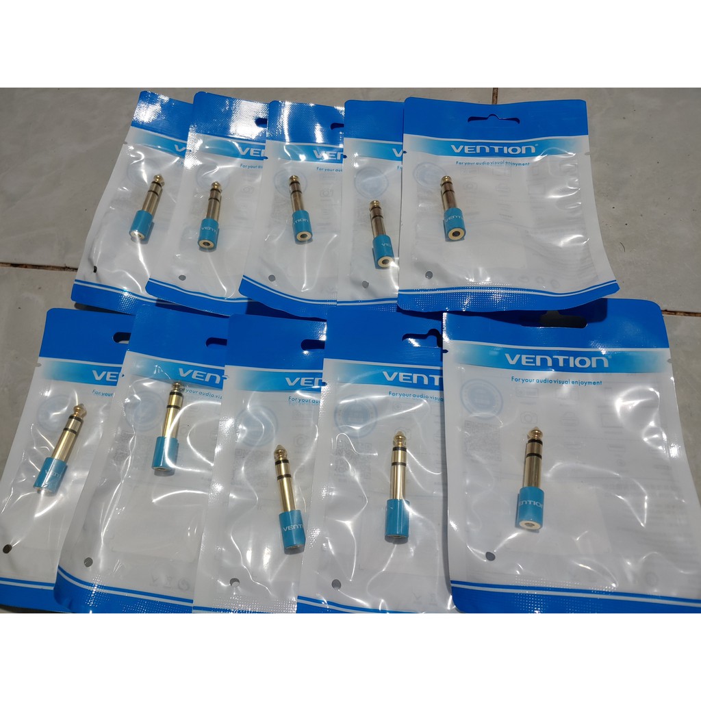 Jack chuyển 6 Ly ra 3.5mm Vention