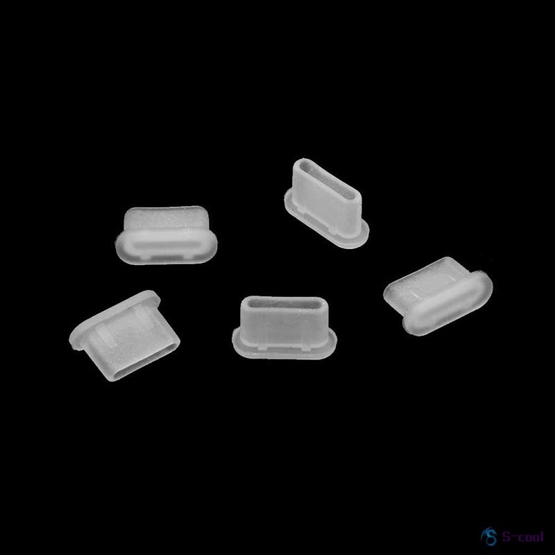 Set 5 nút bịt cổng Type-C chống bụi dành cho điện thoại | BigBuy360 - bigbuy360.vn