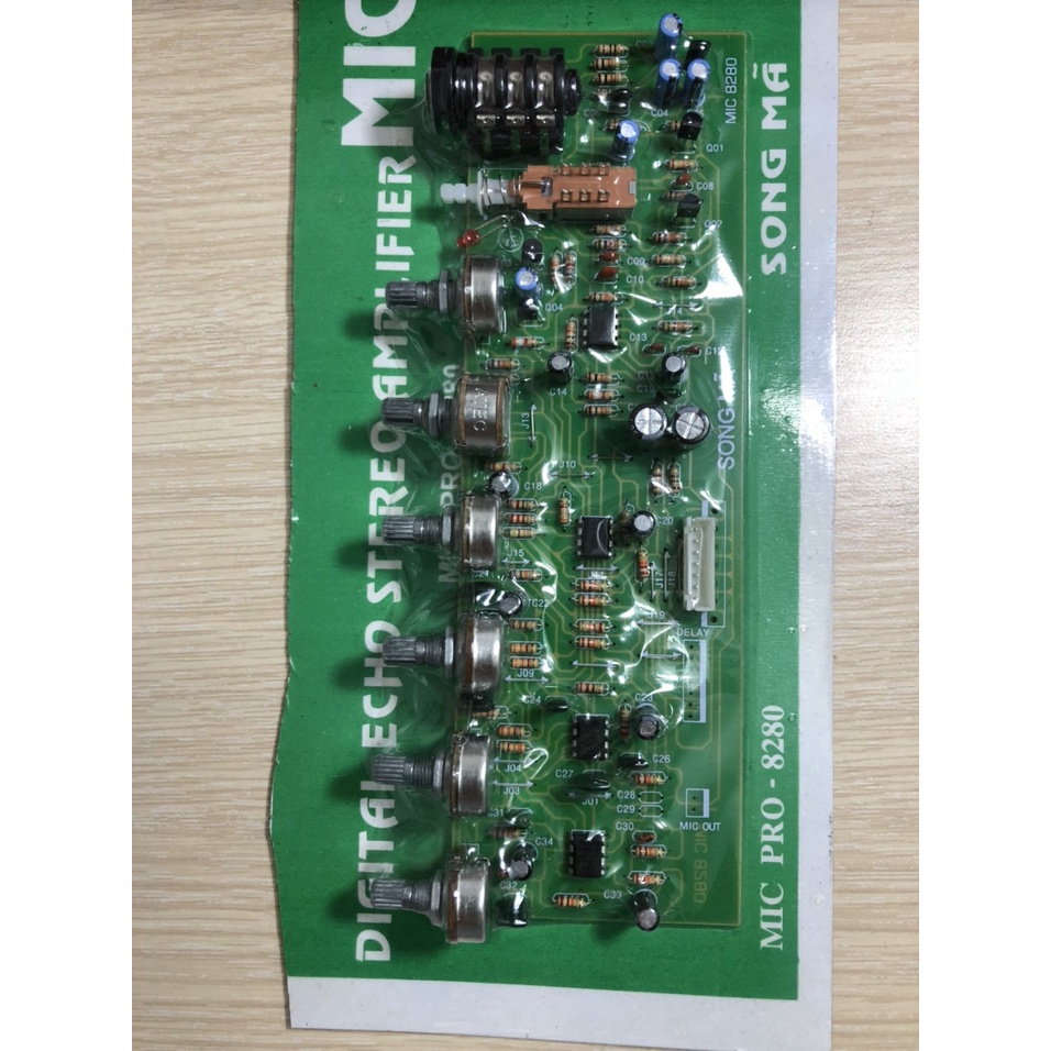 BO MẠCH KHUẾCH ĐẠI MICRO MIC PRO-8280