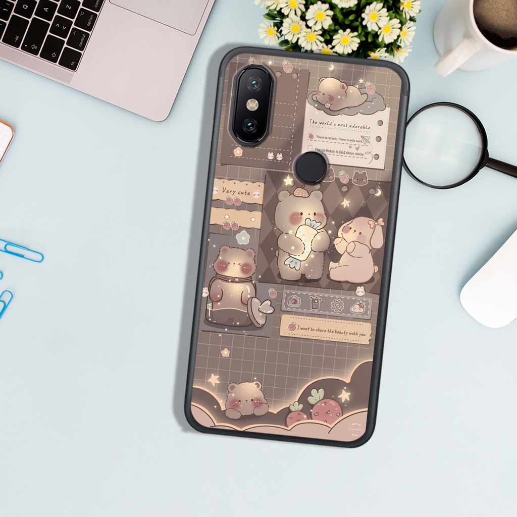 Ốp Lưng Xiaomi MI 6X/MI A2 - REDMI S2 - MI A2 LITE - REDMI 6 PRO , In Hình Sinh Động, Dễ Thương, Màu Sắc Cá Tính..