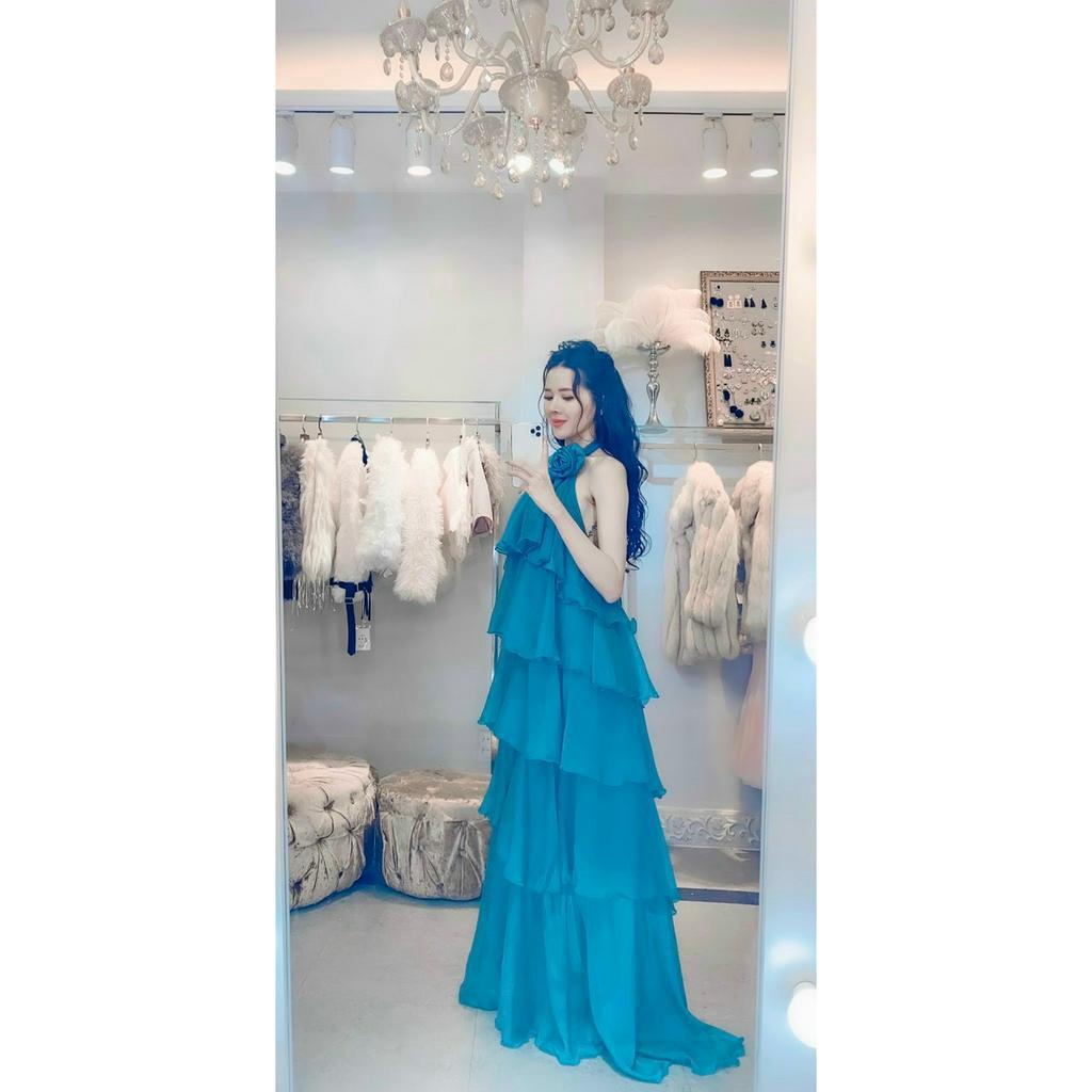 ❤ SIÊU HÓT❤ Đầm váy maxi nữ xòe tầng tiểu thư công chúa dáng dài kỉ yếu đi biển