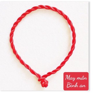 Vòng tay chỉ đỏ may mắn - bình an