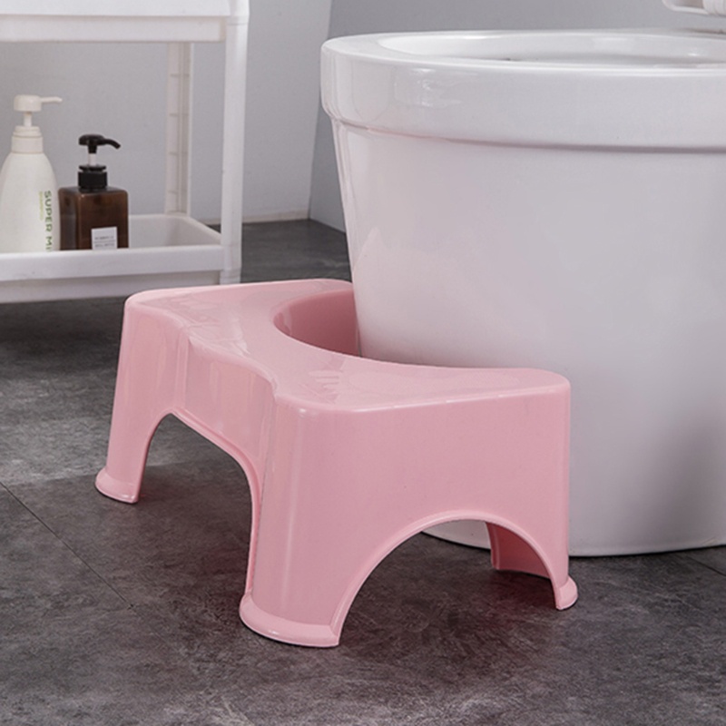 Ghế Đẩu Hỗ Trợ Ngồi Toilet Giúp Chỉnh Tư Thế