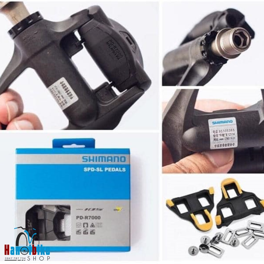 Pedal cá xe đạp road Shimano R7000