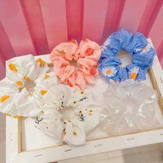 Scrunchies , buộc tóc, cột tóc , vòng tay , dây buộc