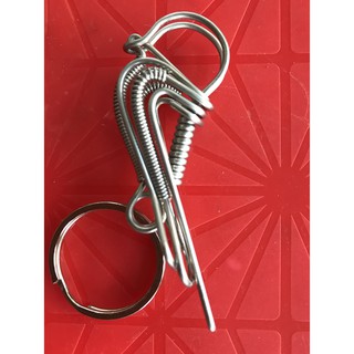 Móc Khoá INox 304 hình chim sẻ