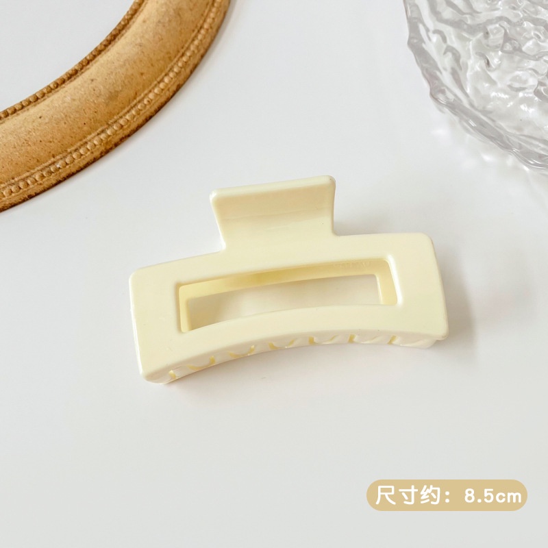 Kẹp Tóc Trong Suốt Cỡ Lớn Hình Cá Mập Phong Cách Hàn Quốc Dễ Thương